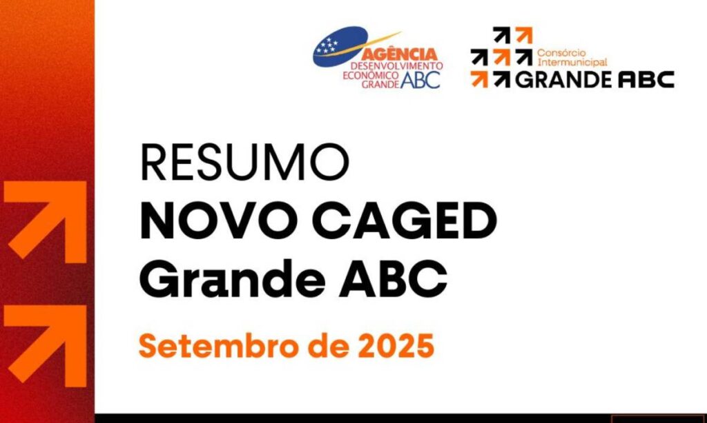 Caged: Grande ABC tem saldo positivo de 3,3 mil vagas formais no mês de setembro caged:-grande-abc-tem-saldo-positivo-de-3,3-mil-vagas-formais-em-setembro