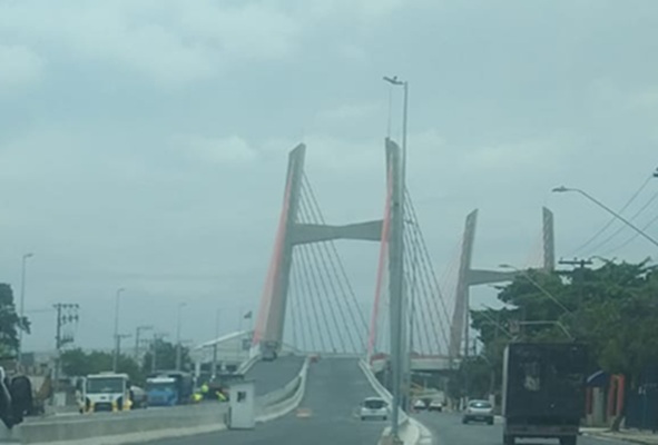 Ponte estaiada passa pelos últimos retoques e deve receber 20 mil carros diariamente ponte-estaiada-passa-pelos-ultimos-retoques-e-deve-receber-20-mil-carros-por-dia