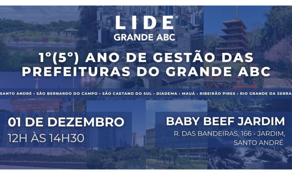 LIDE Grande ABC Reúne 7 Prefeitos para Debate sobre Gestão Municipal em Almoço Empresarial lide-grande-abc-reune-7-prefeitos-para-debate-sobre-gestao-municipal-em-almoco-empresarial