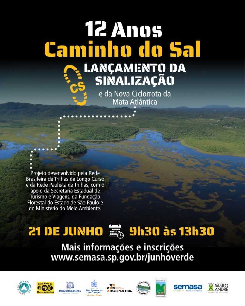 Grande ABC celebra 12 anos do Caminho do Sal com lançamento de nova ciclorrota grande-abc-celebra-12-anos-do-caminho-do-sal-com-lancamento-de-nova-ciclorrota